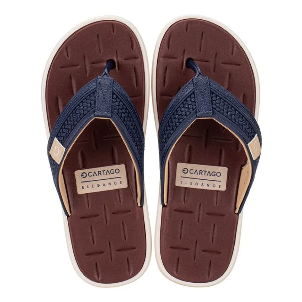Chinelo Masculino Malta V Cartago 12229 MARINHO/BEGE 37/38