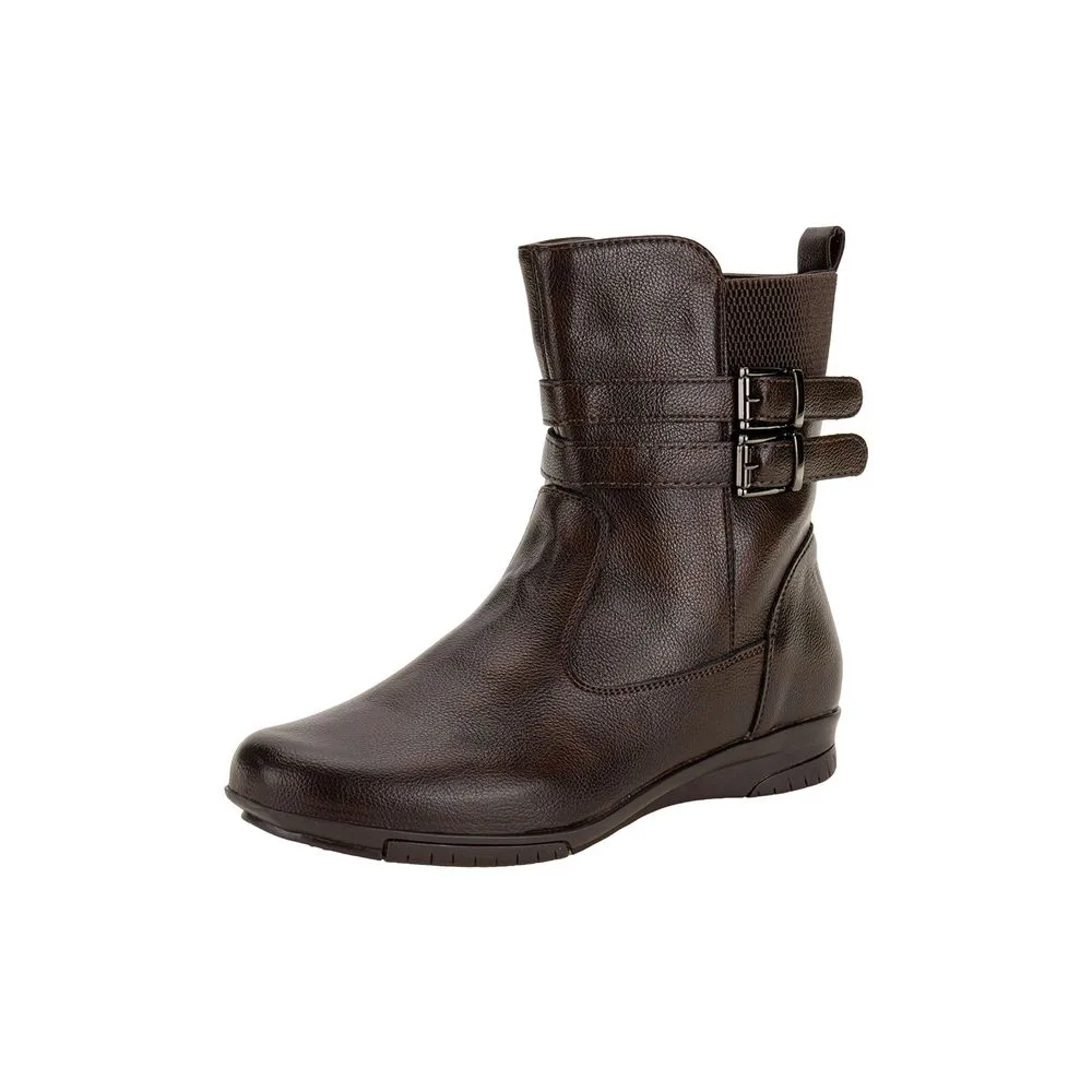 Bota Feminina Cano Baixo Mooncity 71147 CAFÉ 34