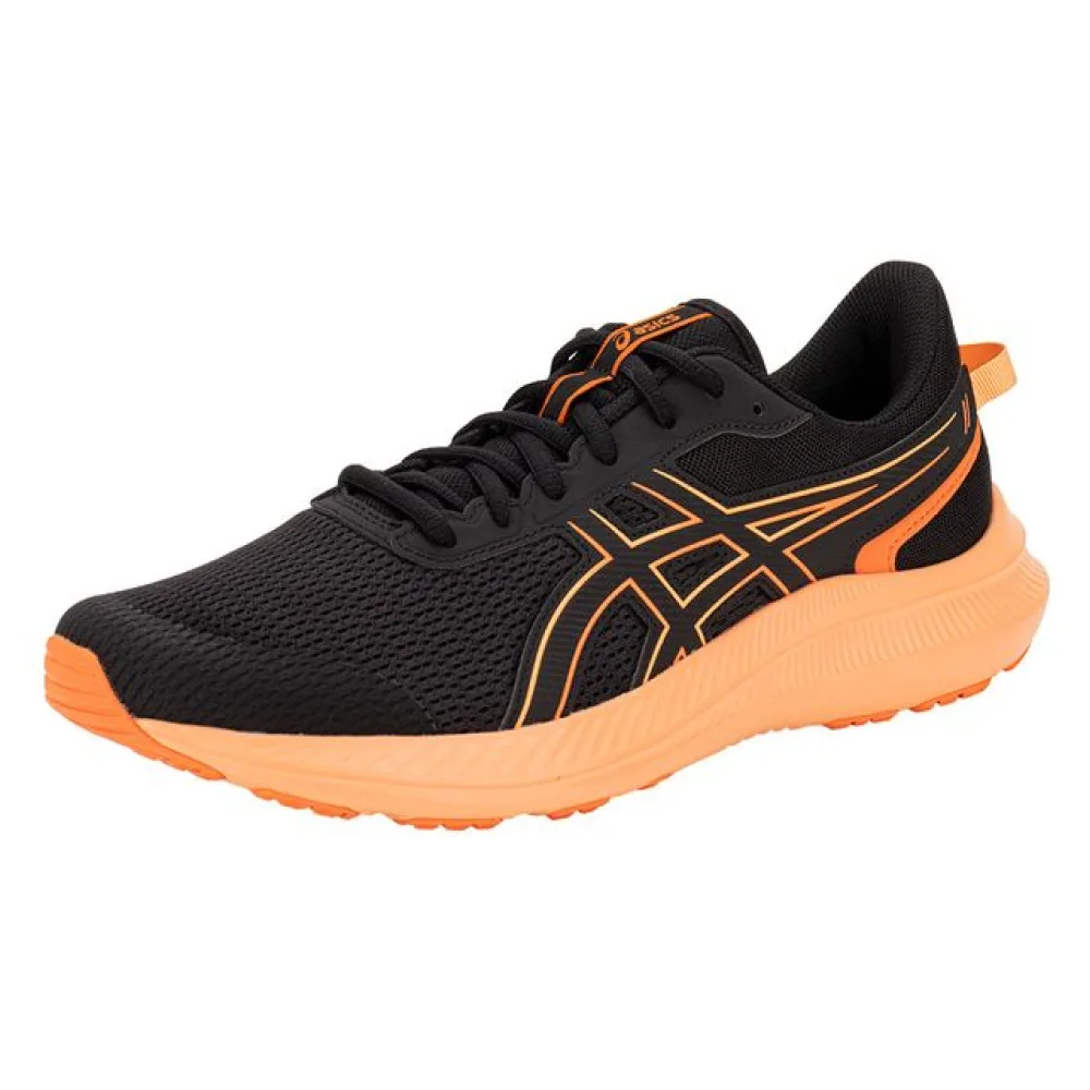 Tênis Masculino Jolt 5 Asics 1011B963 PRETO/LARANJA 39