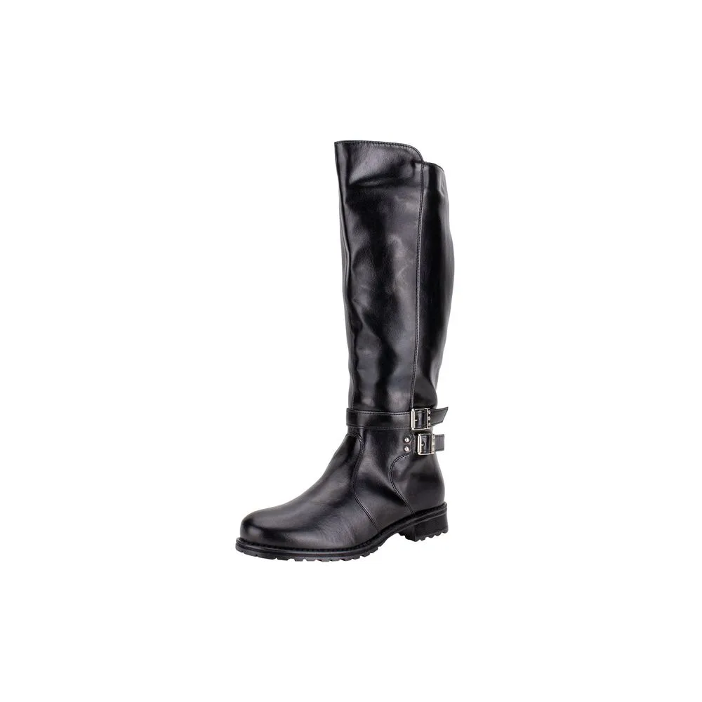 Bota Feminina Cano Alto Mooncity 72128 PRETO 34