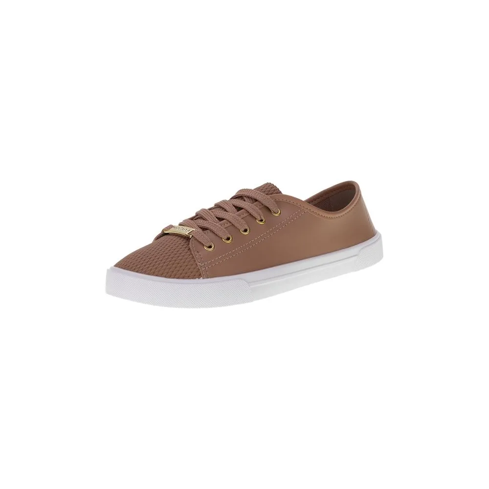 Tênis Feminino Casual Moleca 5296510 BEGE 34