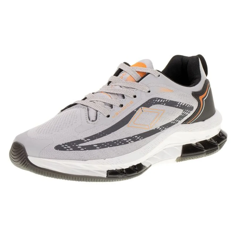 Tênis Masculino Veloce - V4509 CINZA 39