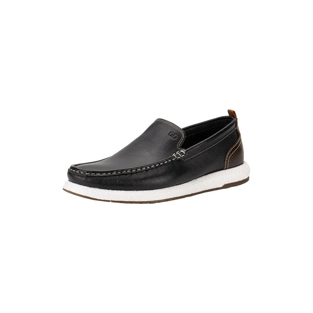 Mocassim Masculino Flop Pulse Democrata 610101 PRETO 39