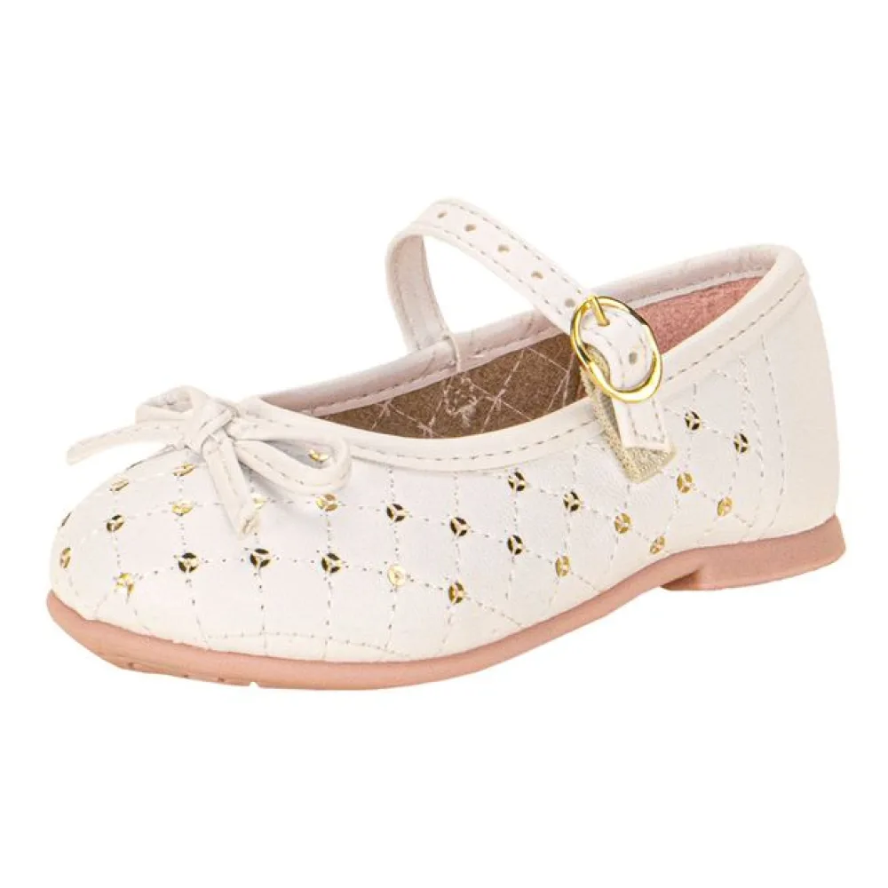 Sapatilha Infantil Feminina Baby Molekinha 21061054 BRANCO 20