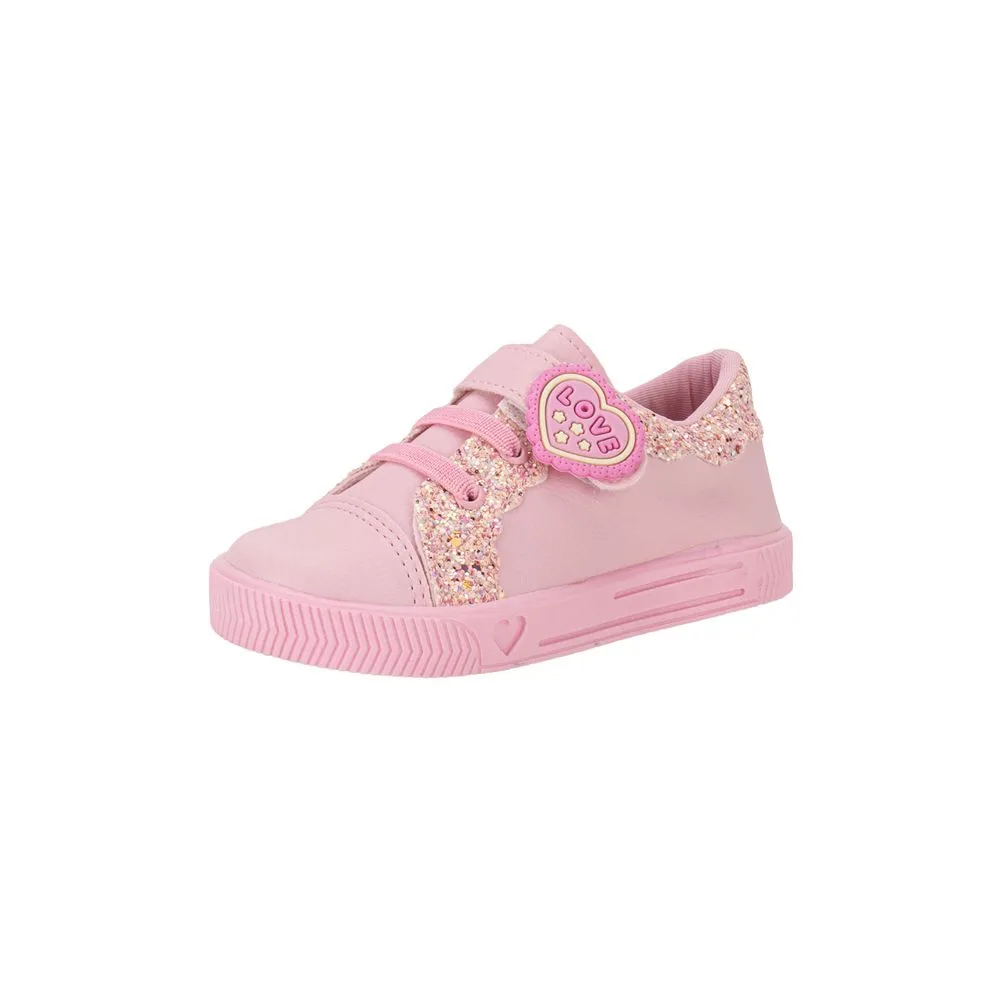 Tênis Infantil Feminino Linda Jú - 15551 ROSA 04 21
