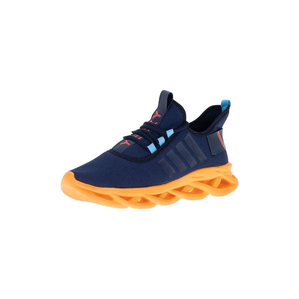 Tênis Masculino Red Fox - 1490 AZUL/LARANJA 39