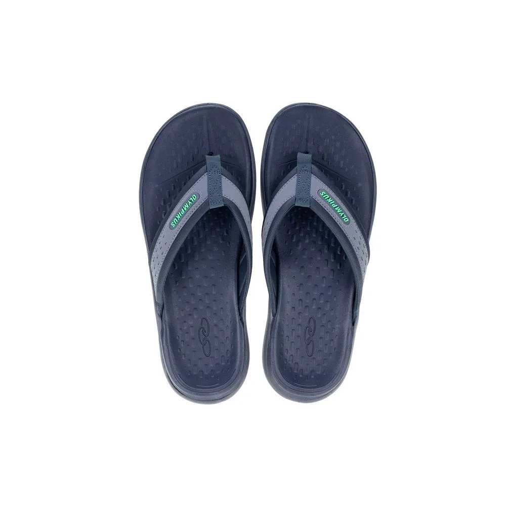 Chinelo Masculino Olympikus - 921 CINZA/AZUL 37/38