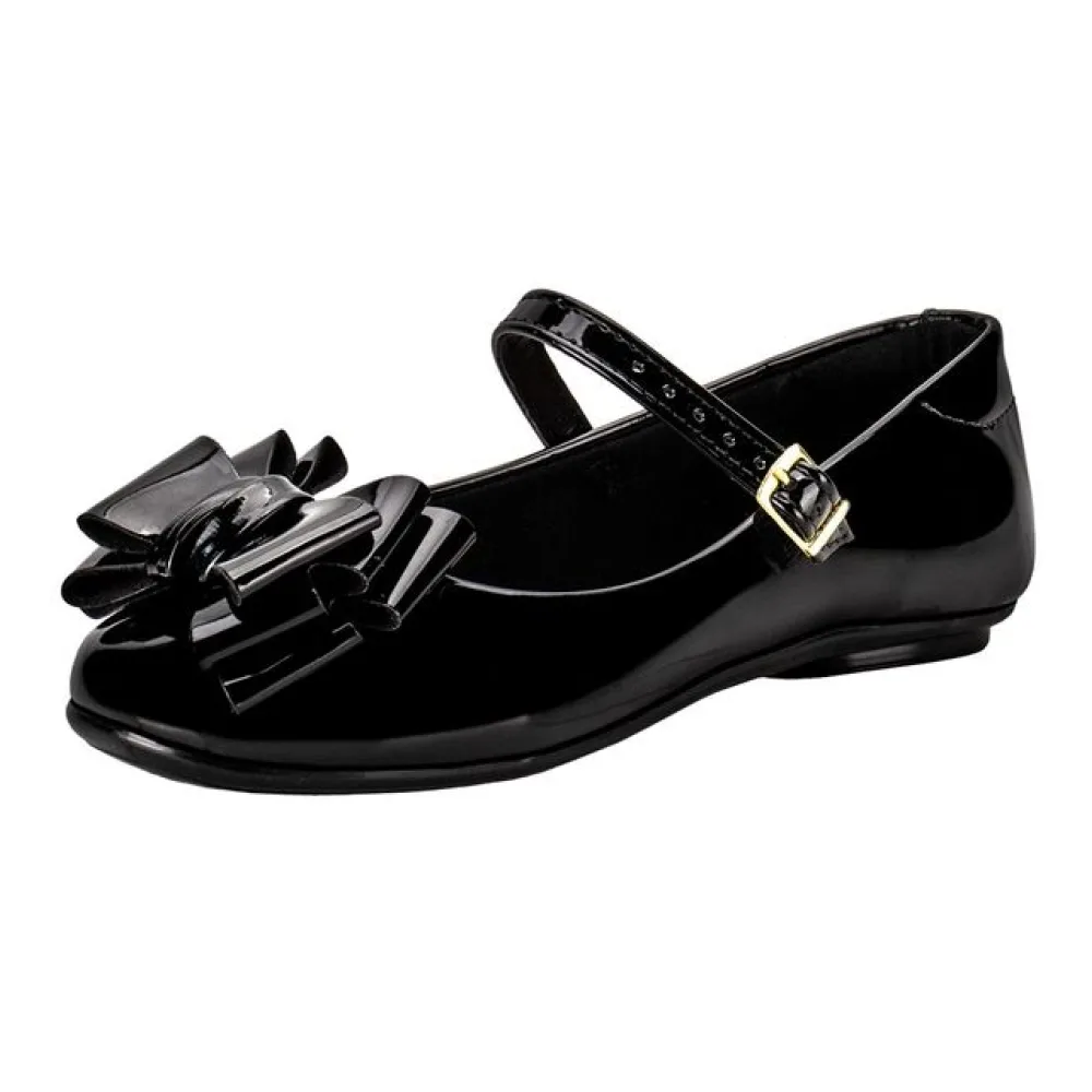 Sapatilha Infantil Feminina Molekinha 20831122 VERNIZ/PRETO 34