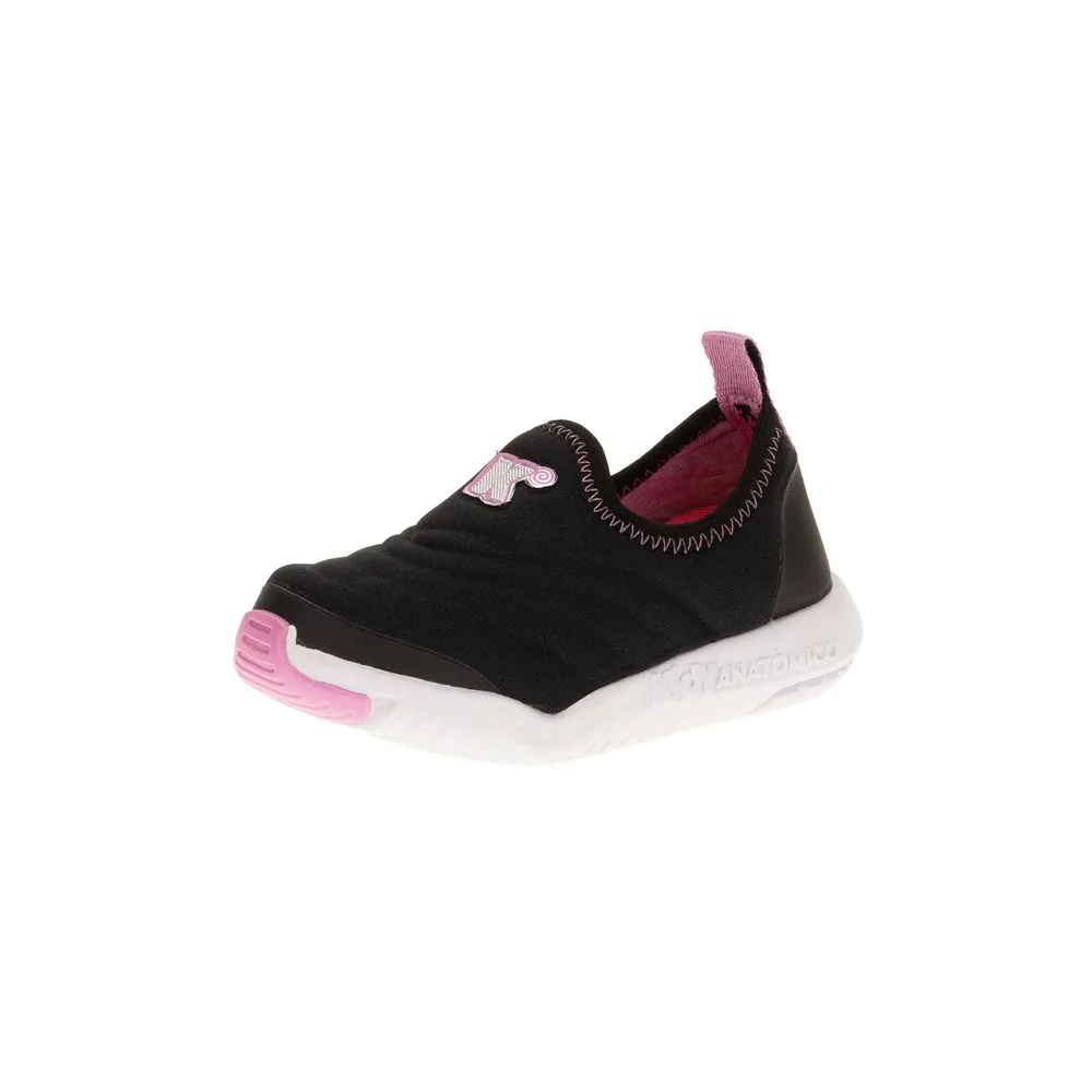 Tênis Infantil Feminino Sprint Baby Kidy - 0931094 PRETO/ROSA 22