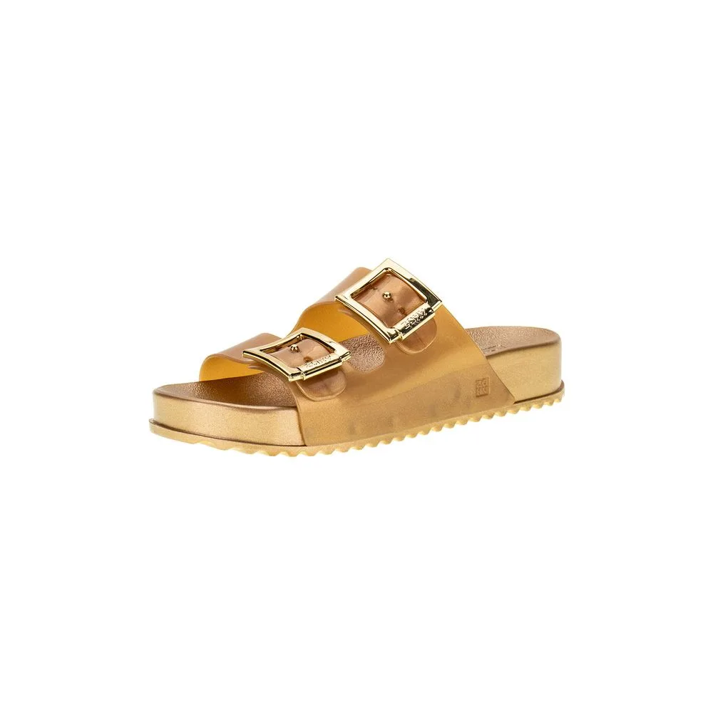 Sandália Feminina Conforto Partner III Zaxy - 18063 DOURADO 33/34