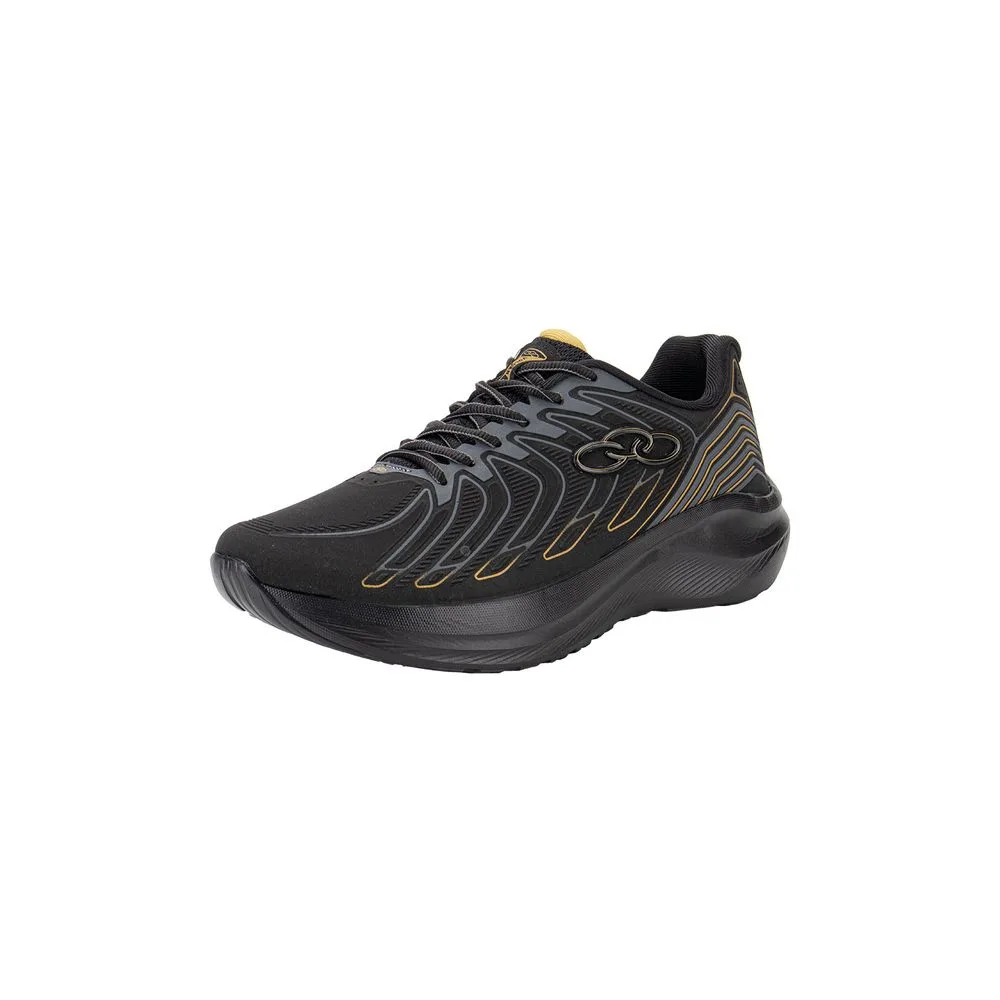 Tênis Masculino Volcan 2 Olympikus 43538342 PRETO/DOURADO 39