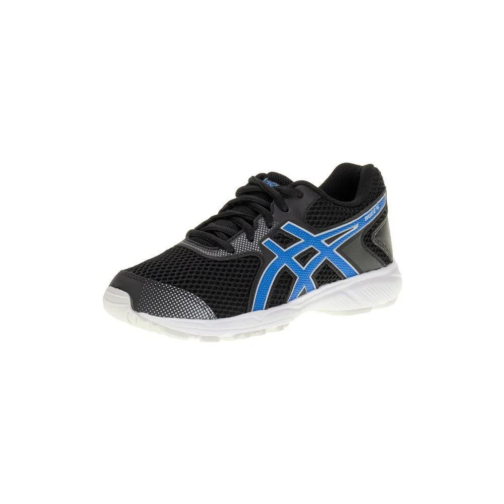 Tênis Infantil Buzz 4 Asics - 1014A PRETO/AZUL 27