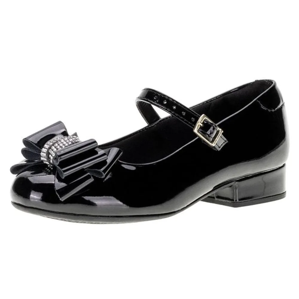 Sapato Infantil Molekinha - 2528115 VERNIZ/PRETO 32