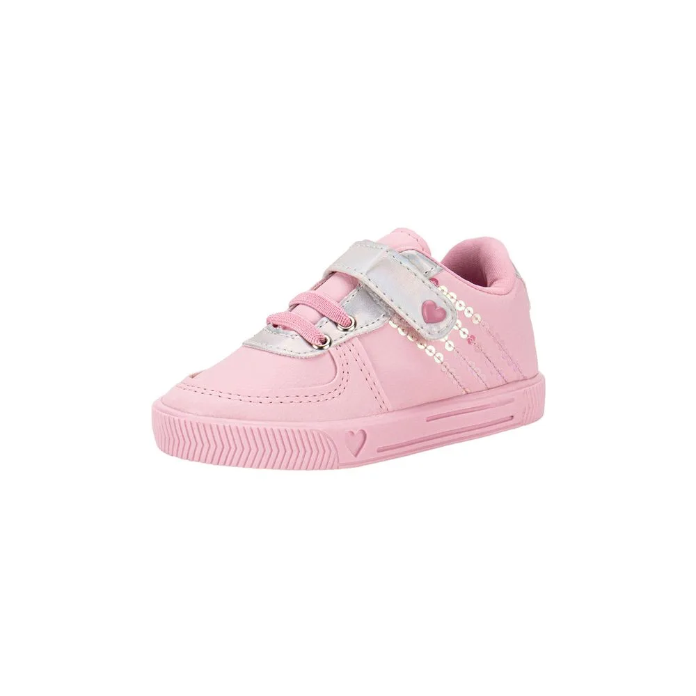 Tênis Infantil Feminino Linda Jú - 15551 ROSA 06 23
