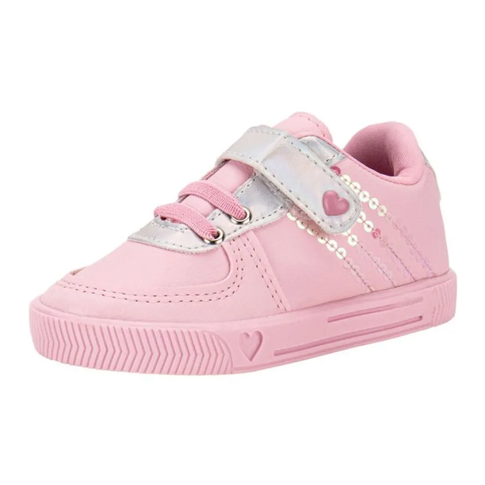 Tênis Infantil Feminino Linda Jú - 15551 ROSA 06 23