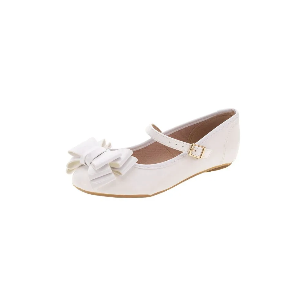 Sapatilha Infantil Feminina Molekinha - 2083991 BRANCO 33