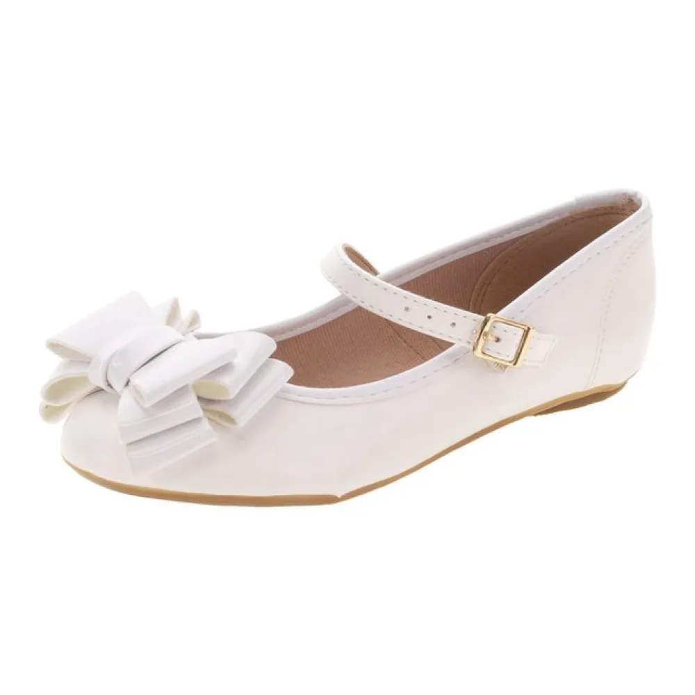 Sapatilha Infantil Feminina Molekinha - 2083991 BRANCO 33