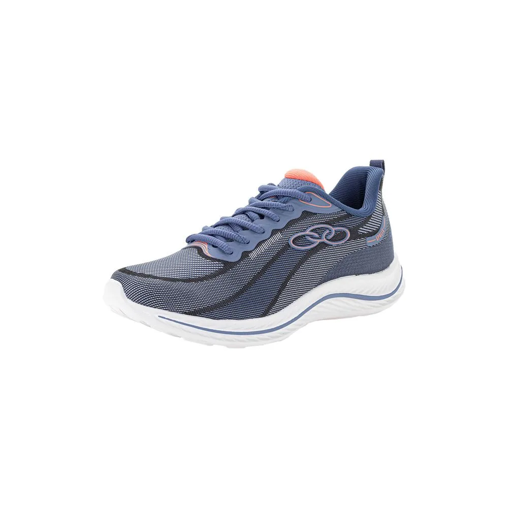 Tênis Feminino Apolis Olympikus - 206 AZUL/LARANJA 34