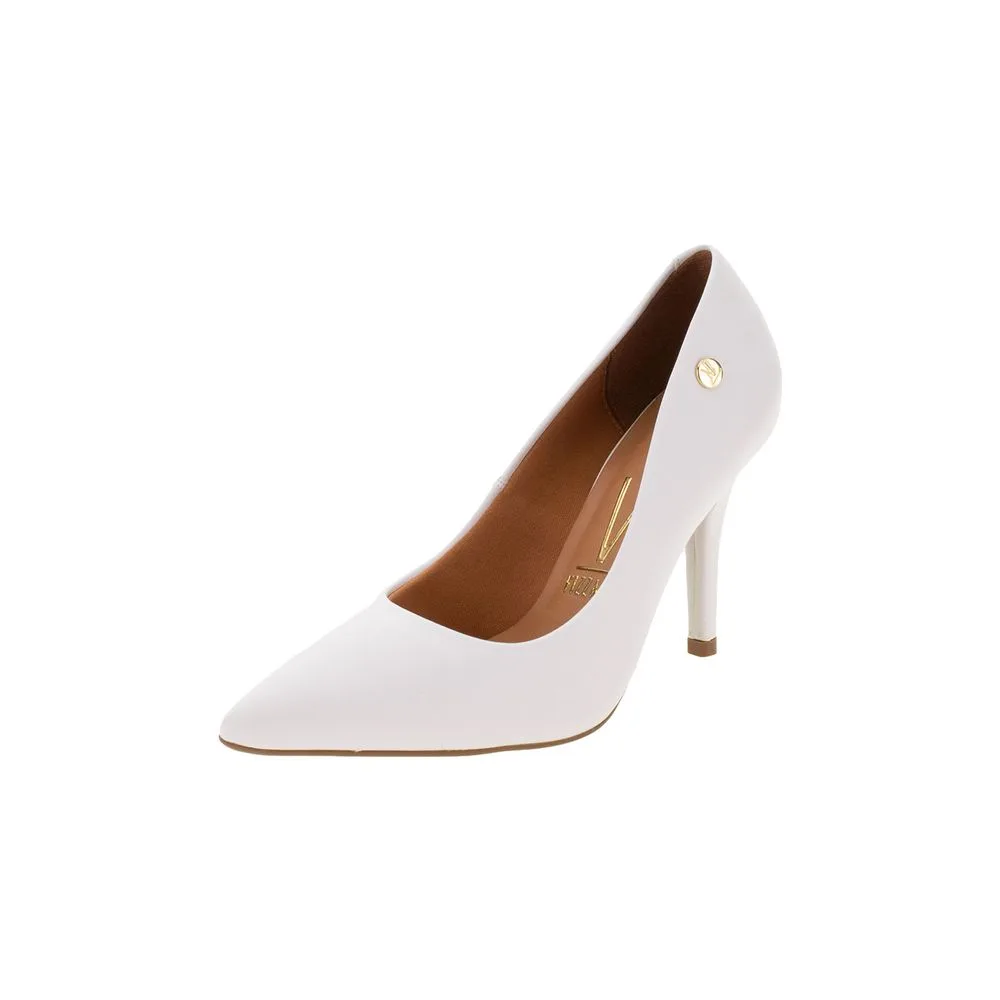 Scarpin Feminino Salto Alto Vizzano - 11841101 BRANCO 37