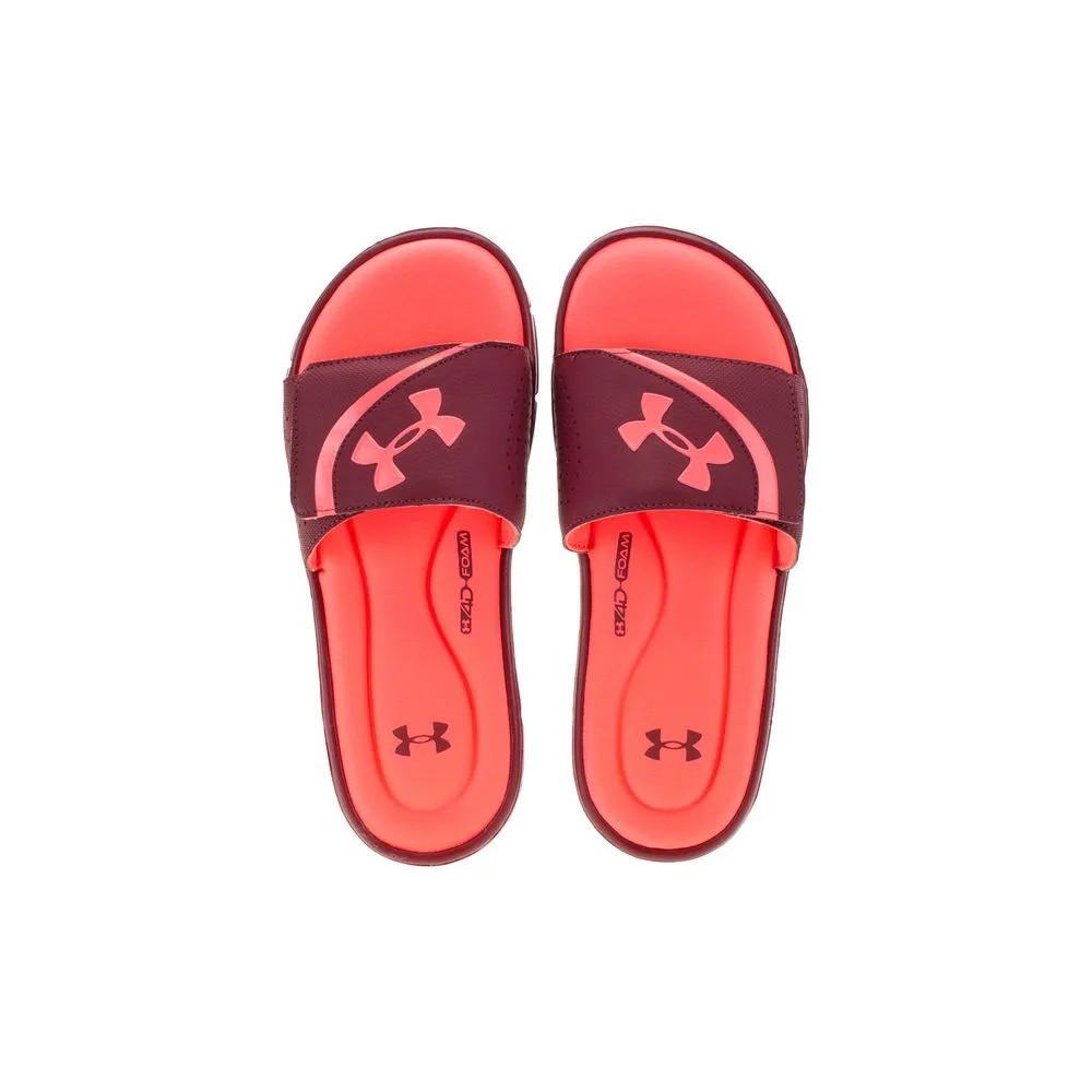 Chinelo Feminino Slide Ignite VI Under Armour - 3025902 ROXO 33/34