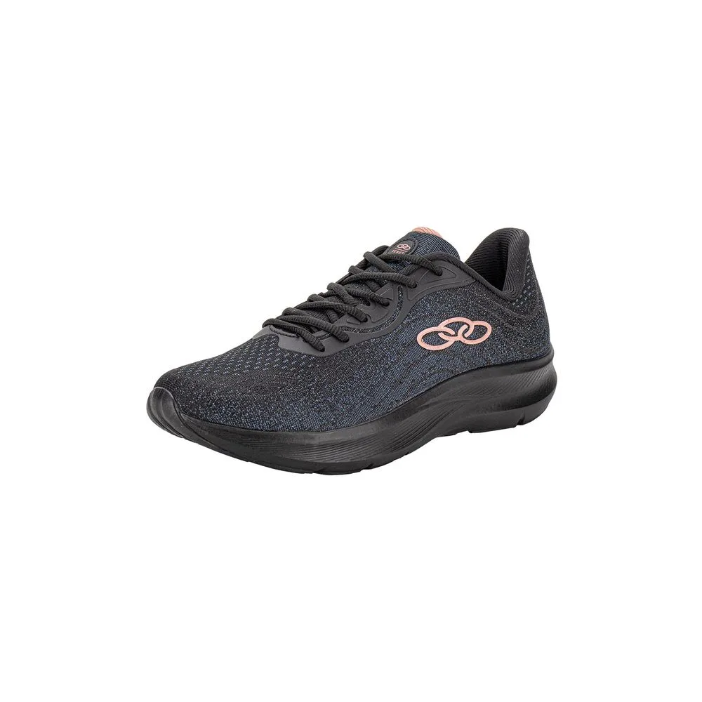 Tênis Feminino Venus 3 Olympikus 43547338 PRETO/ROSA 34