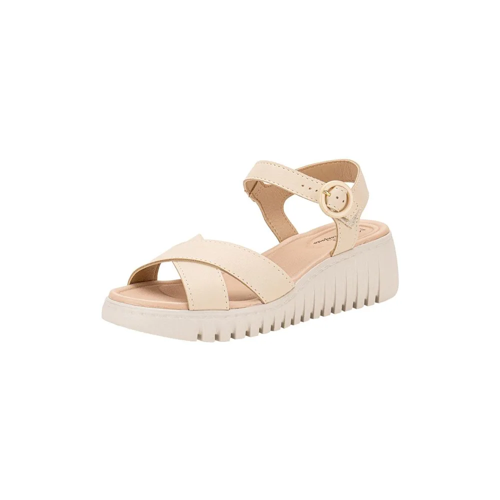 Sandália Feminina Anabela Modare 7197101 NATURAL 34
