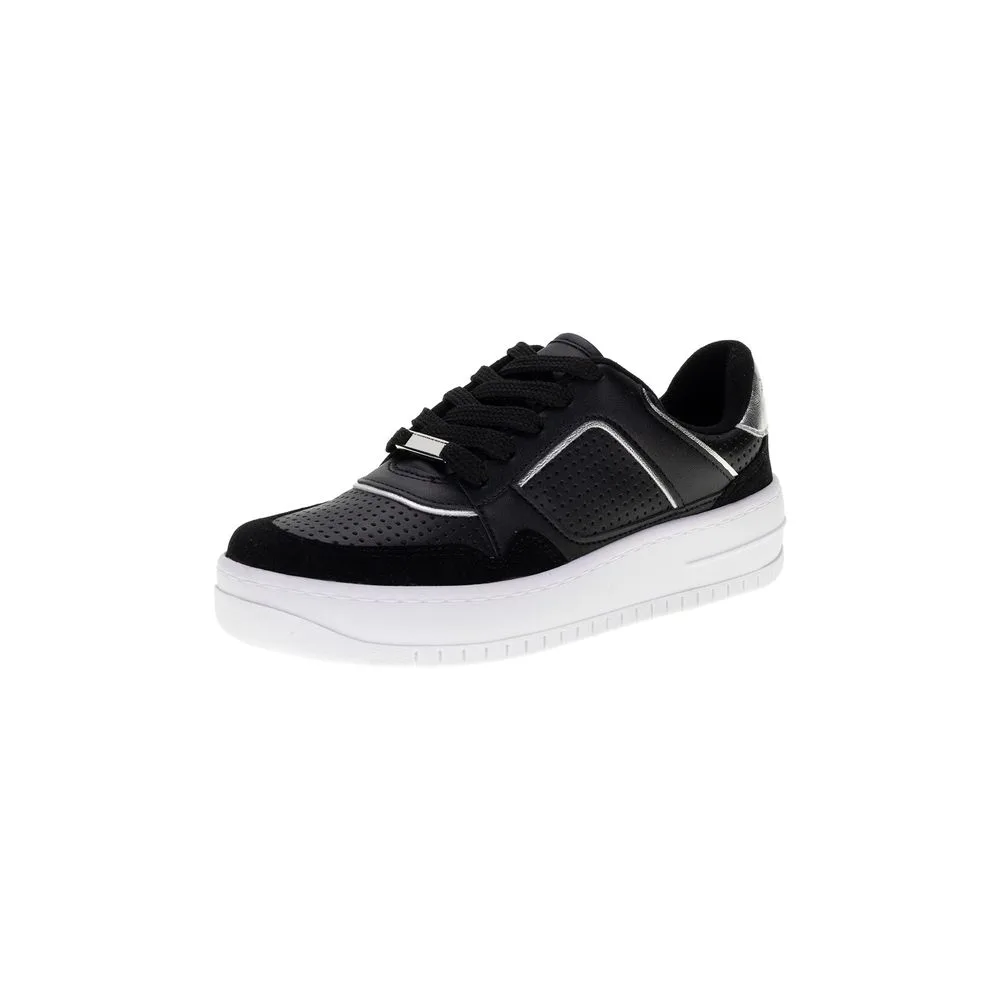 Tênis Feminino Casual Vizzano 1389114 PRETO/BRANCO 37