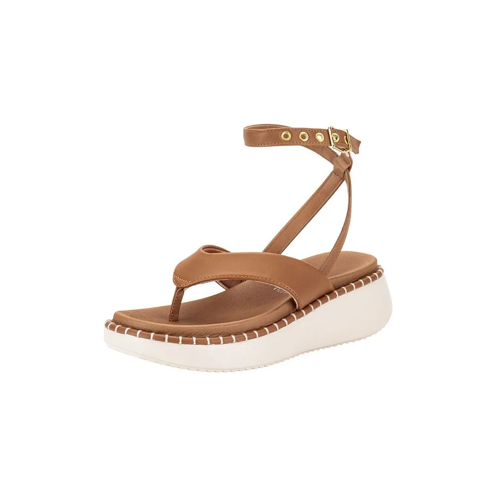 Sandália Feminina Anabela Vizzano 6519100 CAMEL 36