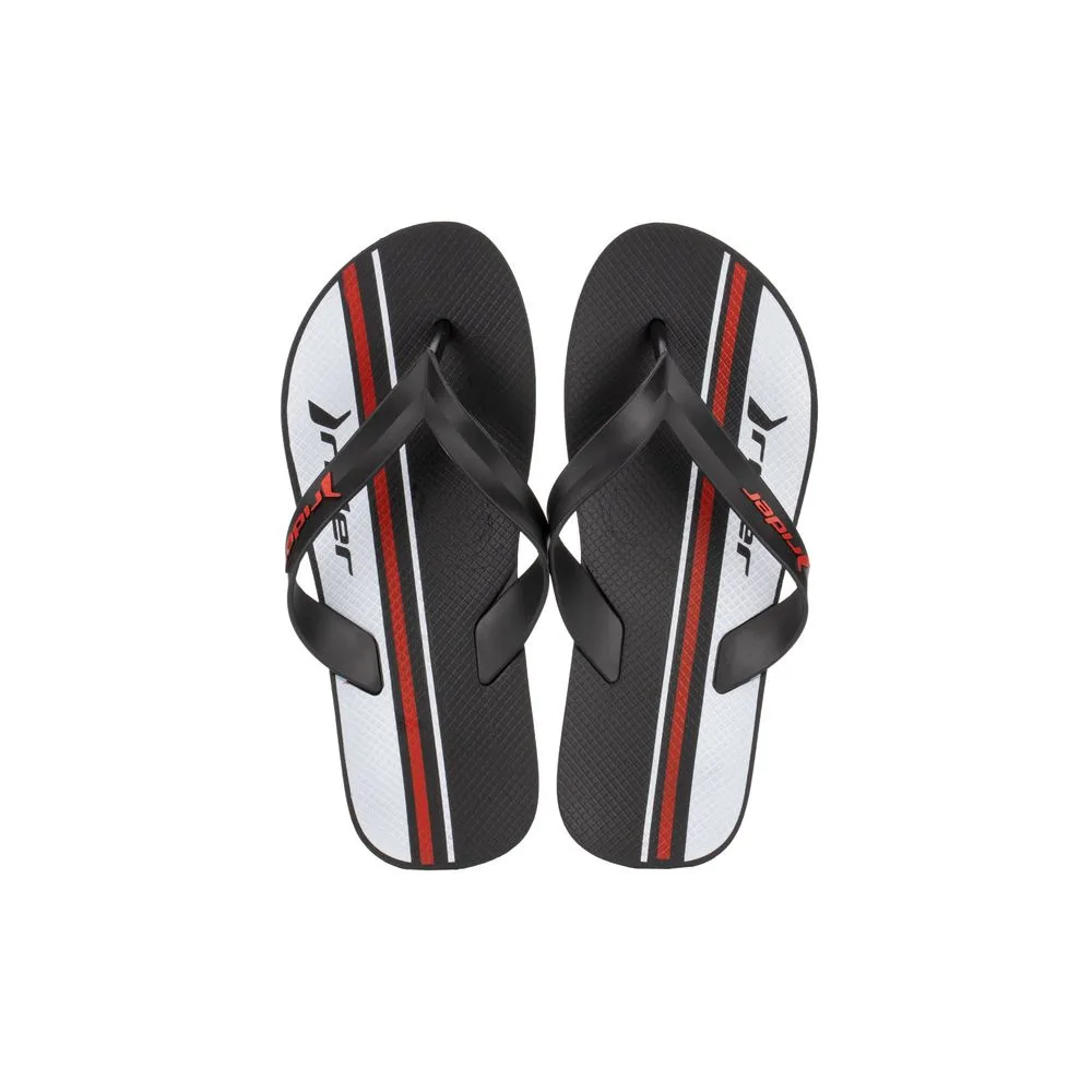 Chinelo Masculino Feel Urban Rider - 12318 PRETO/BRANCO 39/40