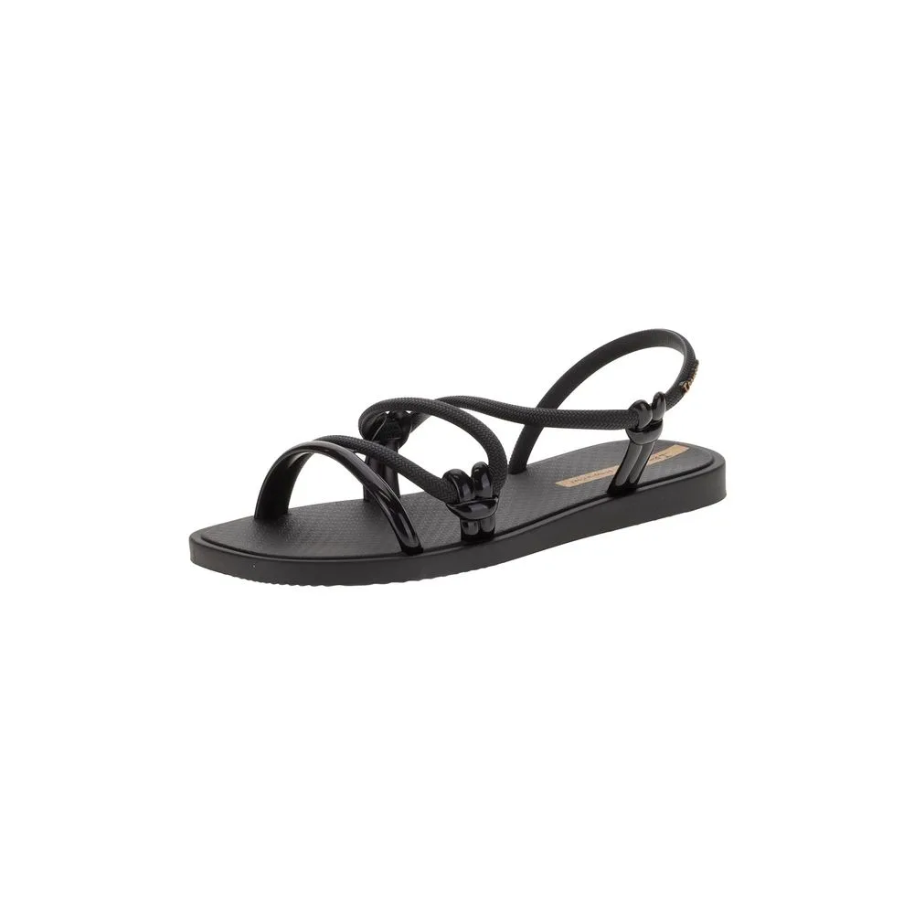 Sandália Feminino Rasteira Solar Ipanema - 26983 PRETO 35