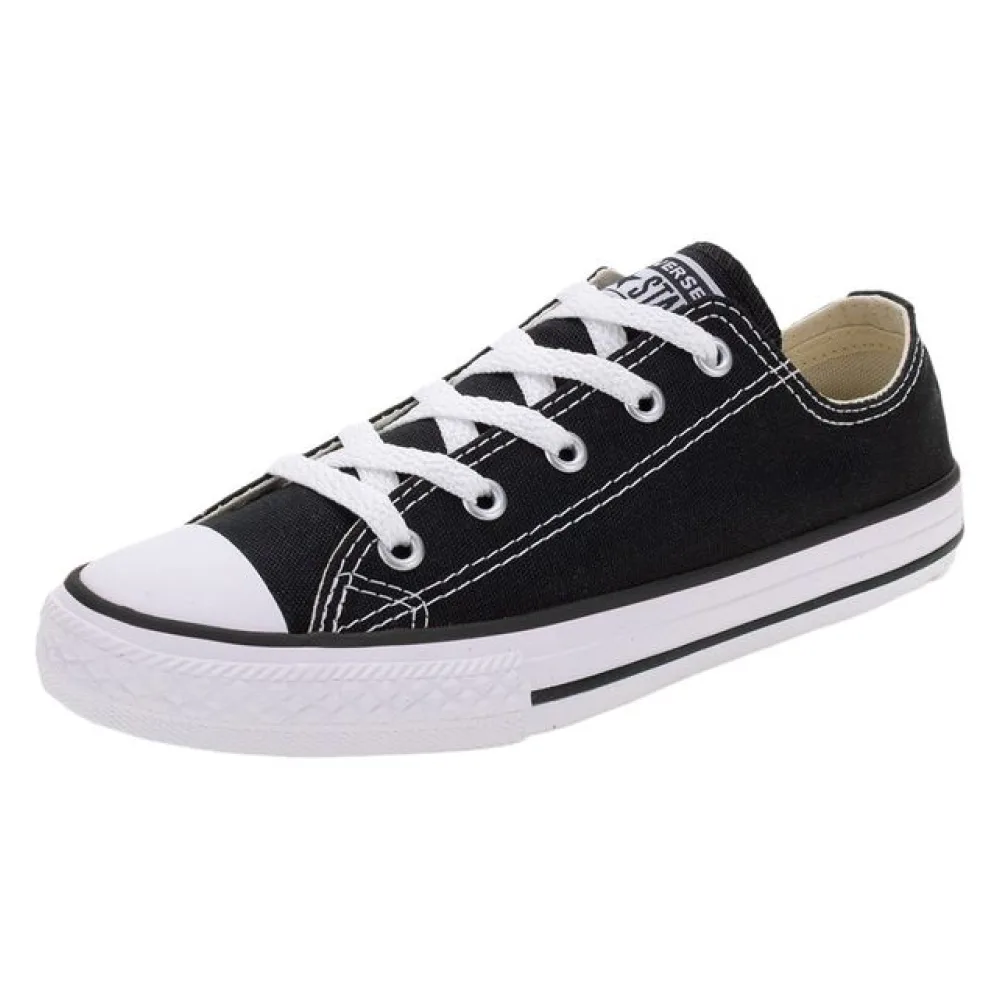 Tênis Infantil Chuck Taylor Converse All Star - CK0002 PRETO 01 26