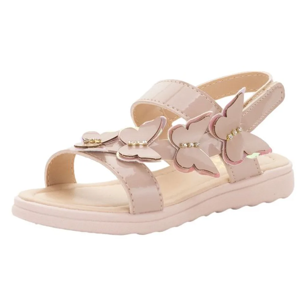 Sandália Infantil Feminina Lily Kids - 10140 BEGE 21