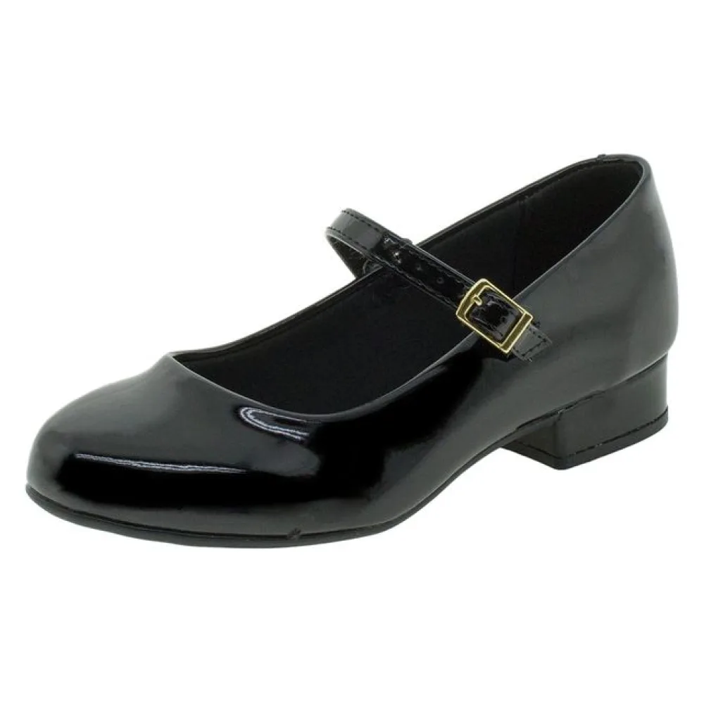 Sapato Infantil Feminino Molekinha - 2528101 VERNIZ/PRETO 28