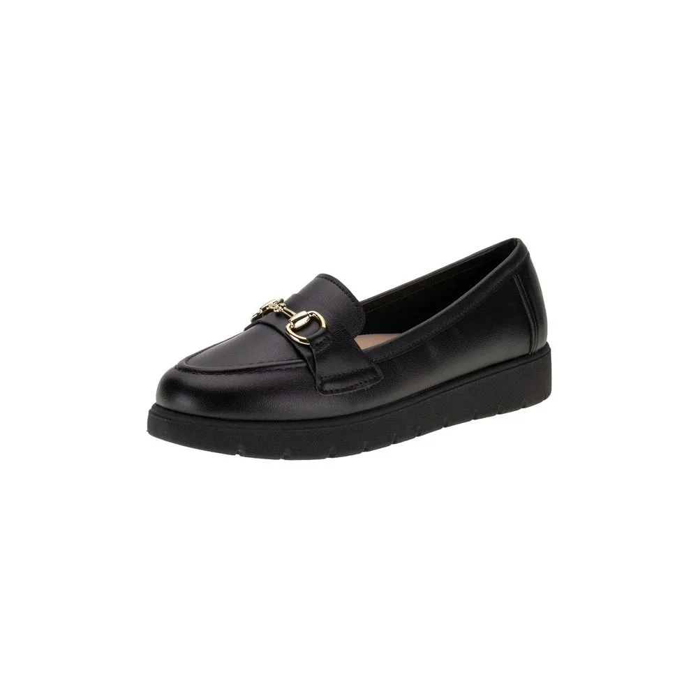 Mocassim Feminino Moleca 5803101 PRETO 38
