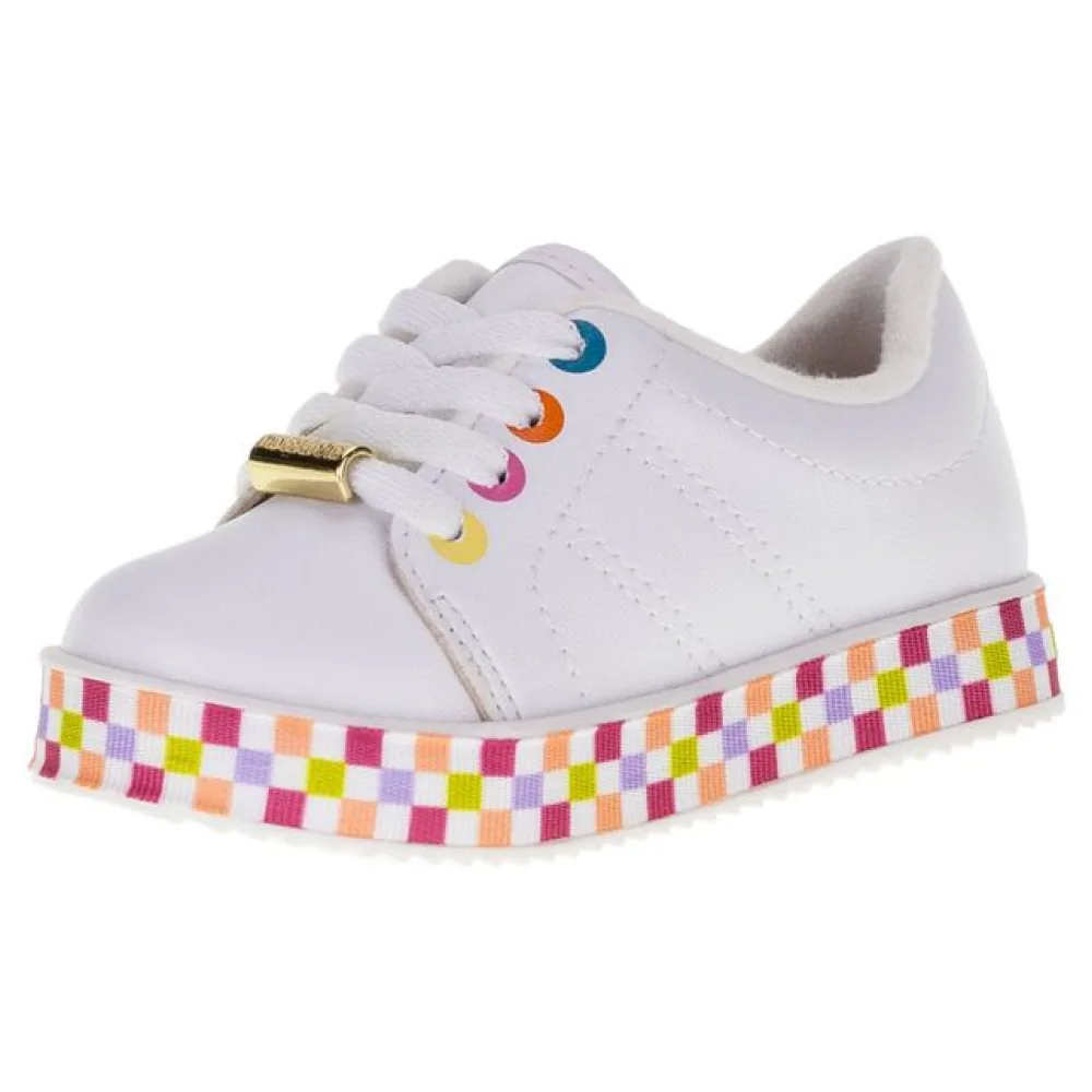 Tênis Infantil Feminino Molekinha - 2131112 BRANCO 17