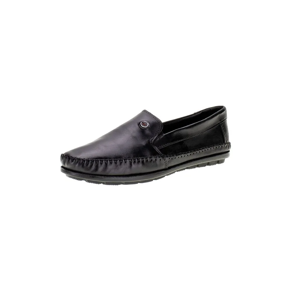 Mocassim Masculino Steffi Way - 100 PRETO 03 37