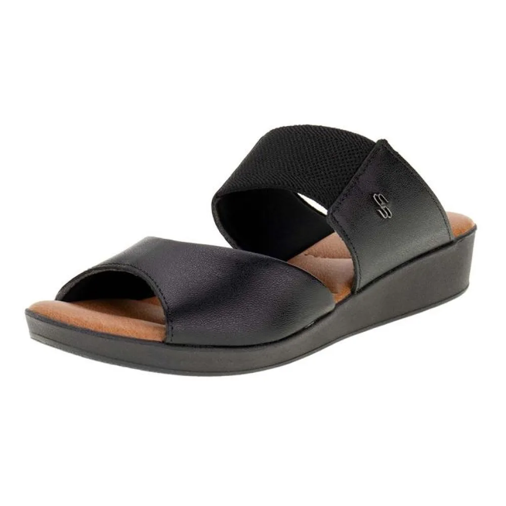 Tamanco Feminino Anabela Usaflex AG3919 PRETO 35