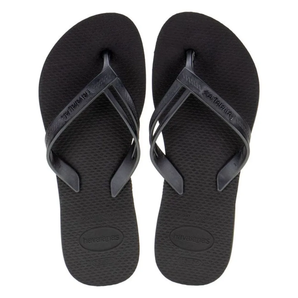 Chinelo Feminino Elegance Havaianas - 4148801 PRETO 33/34