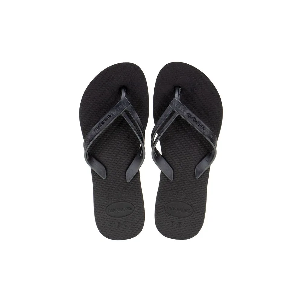Chinelo Feminino Elegance Havaianas - 4148801 PRETO 33/34