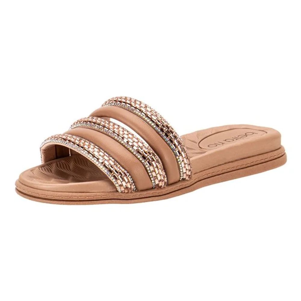Tamanco Feminino Flat Beira Rio 8528103 SALMÃO 34