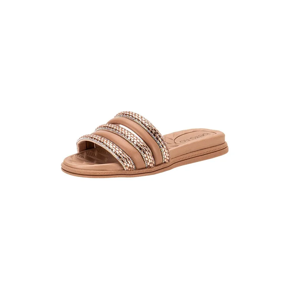 Tamanco Feminino Flat Beira Rio 8528103 SALMÃO 34
