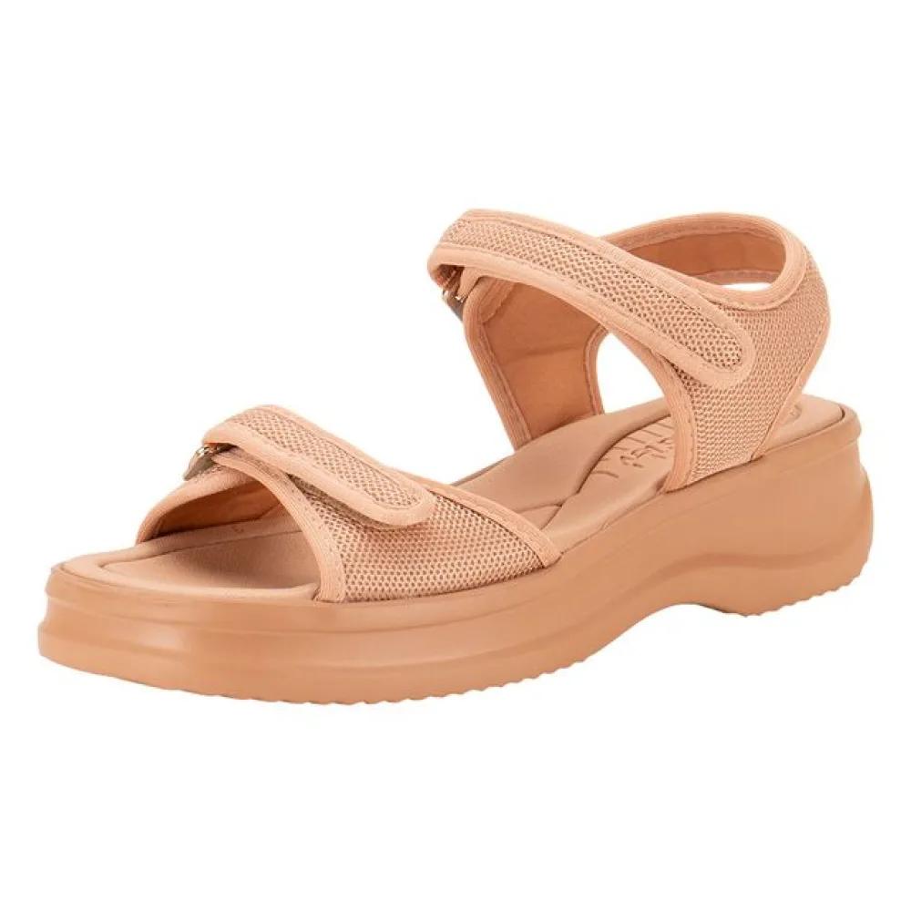 Sandália Feminina Anabela Vera Soft Therapy Azaleia - 18451 SALMÃO 33/34