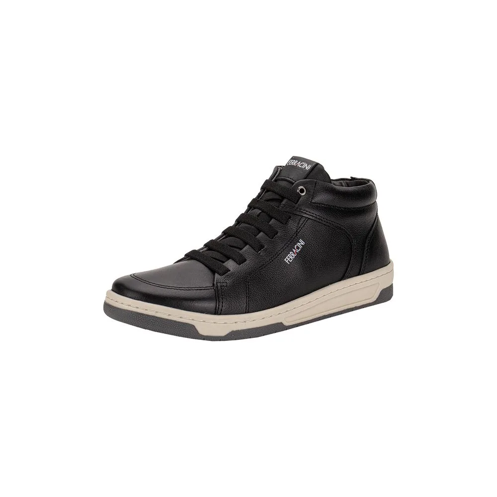 Sapatênis Masculino Cano Alto Vox Ferracini 8053 PRETO 01 41