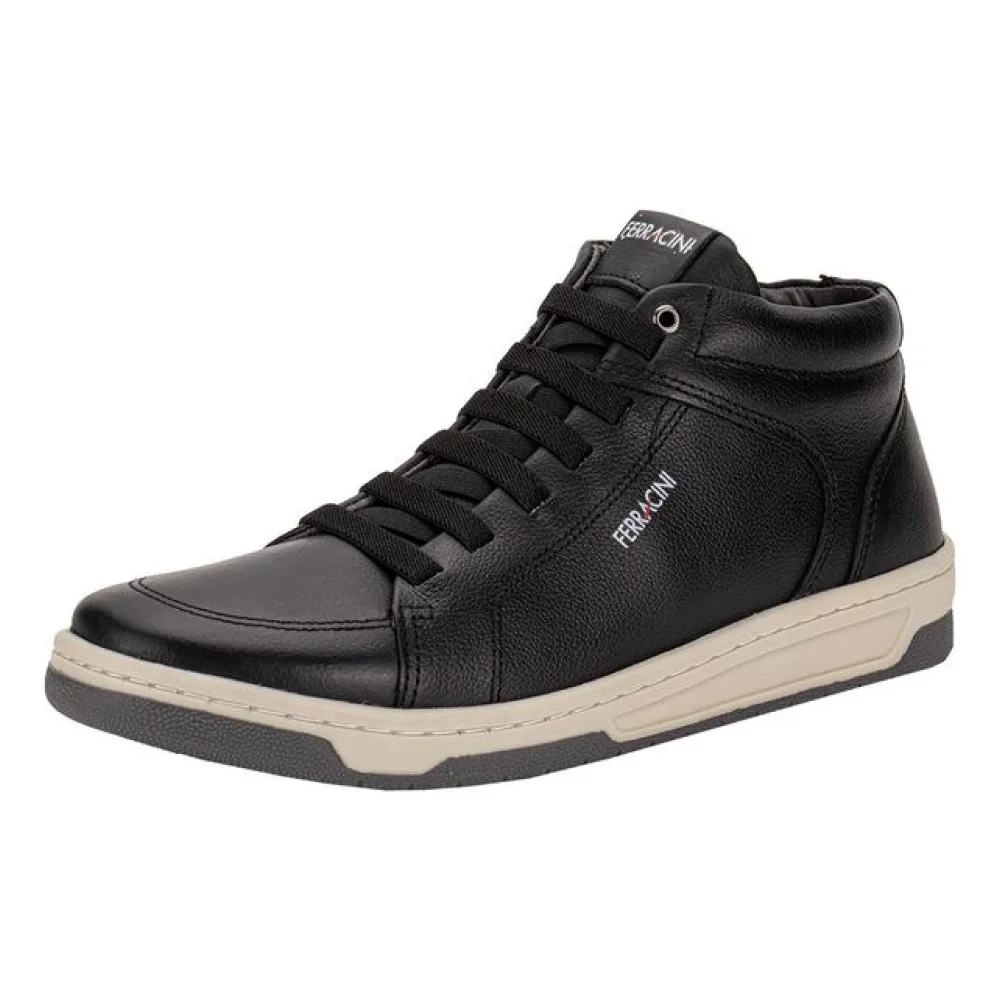 Sapatênis Masculino Cano Alto Vox Ferracini 8053 PRETO 01 41
