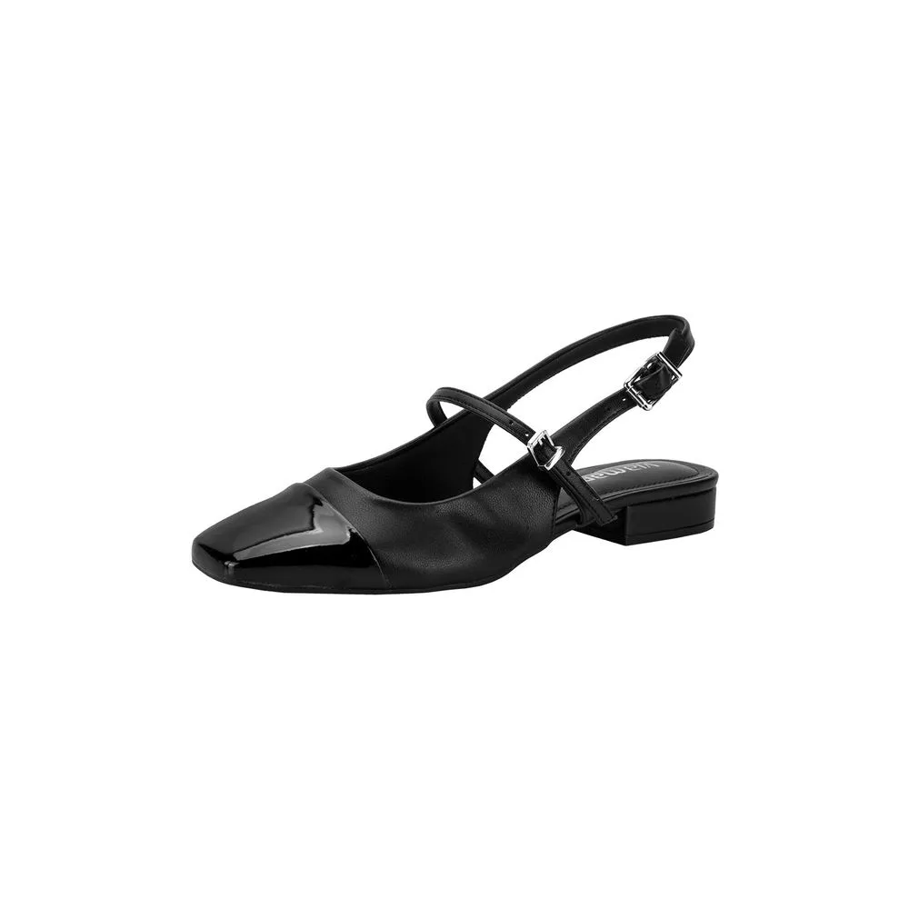 Sapato Feminino Salto Grosso Via Marte 160003 PRETO 33