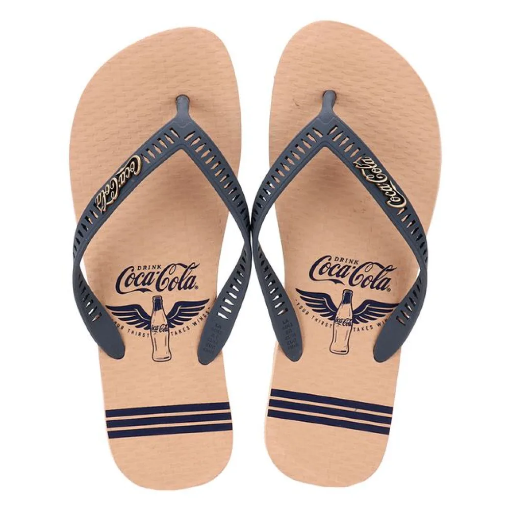 Chinelo Masculino Crisp Taste Coca-Cola CC3938 BEGE 37/38