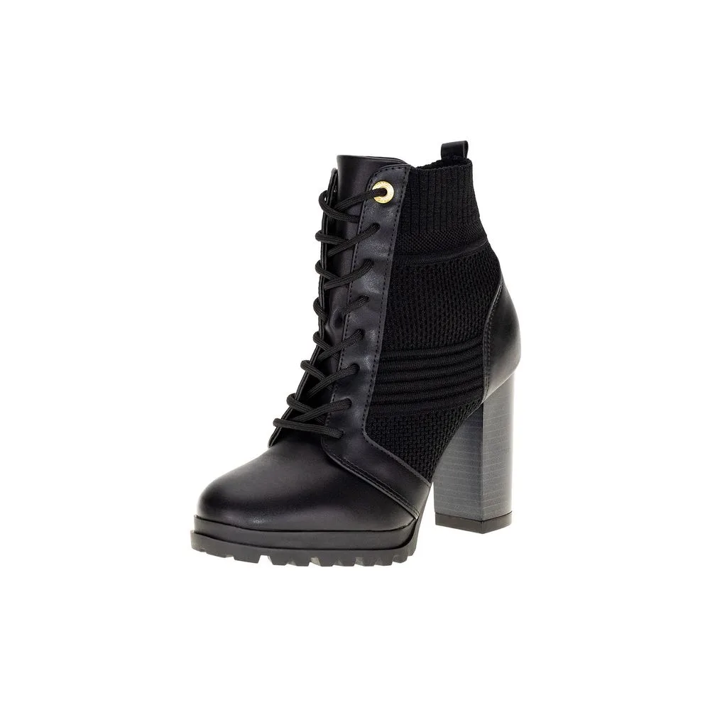 Bota Feminina Coturno Vizzano - 3089106 PRETO 37