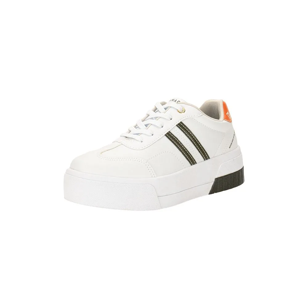 Tênis Feminino Casual Ramarim 2484103 BRANCO/VERDE 35
