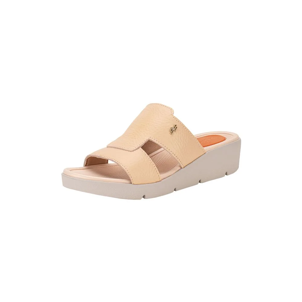 Tamanco Feminino Anabela Usaflex AL4301 NATURAL 34
