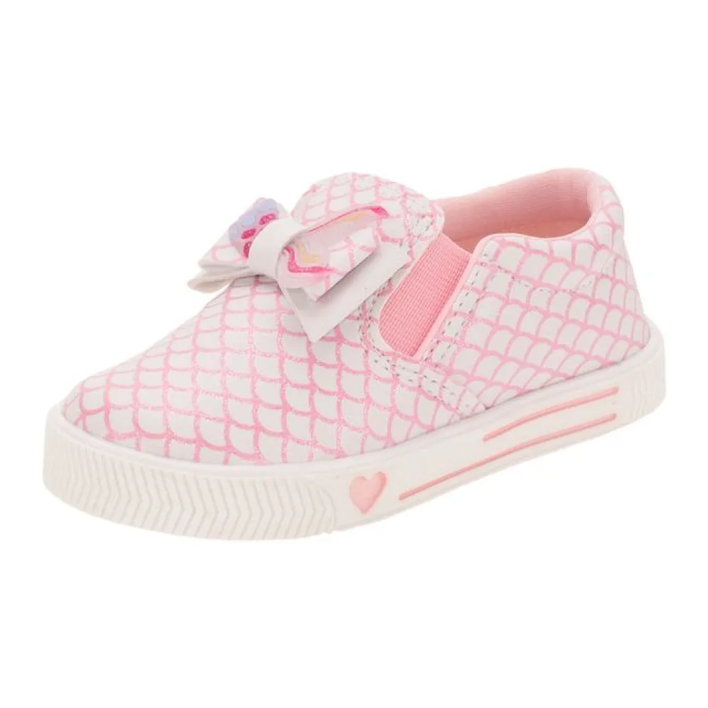 Tênis Infantil Feminino Linda Jú - 15551 BRANCO 02 22
